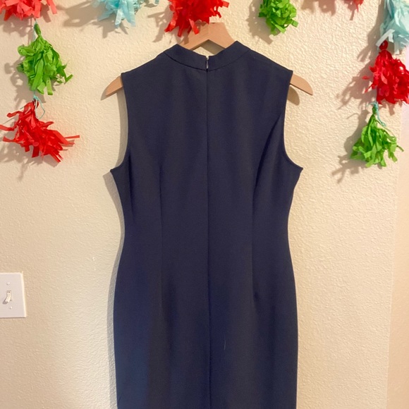 Turtleneck Dress | Fitted Dress | Work Dress | 10 - Picture 2 of 6